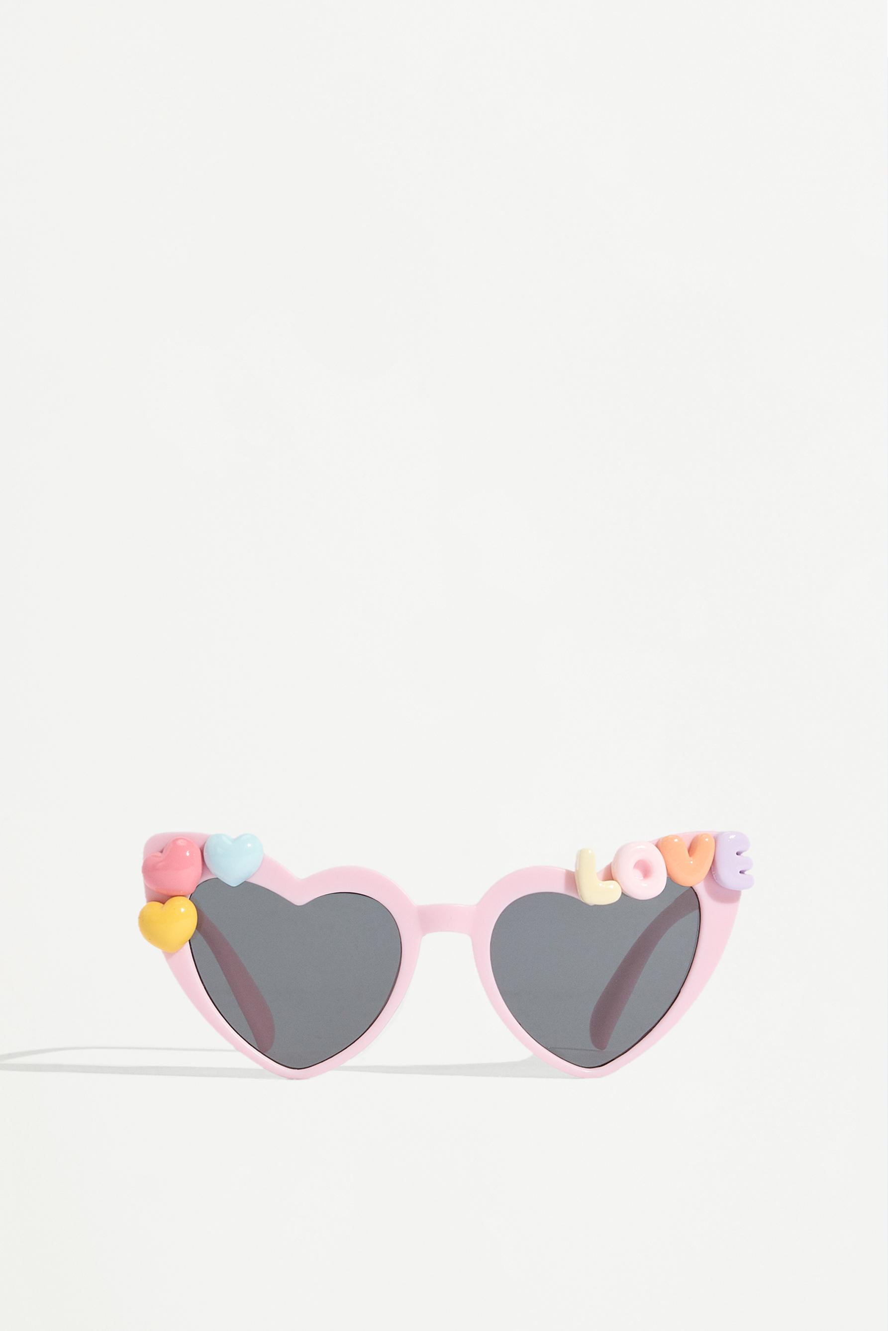 Gafas corazón love