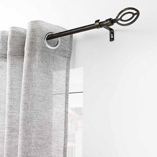 Kit de tringle à rideaux extensible Ama