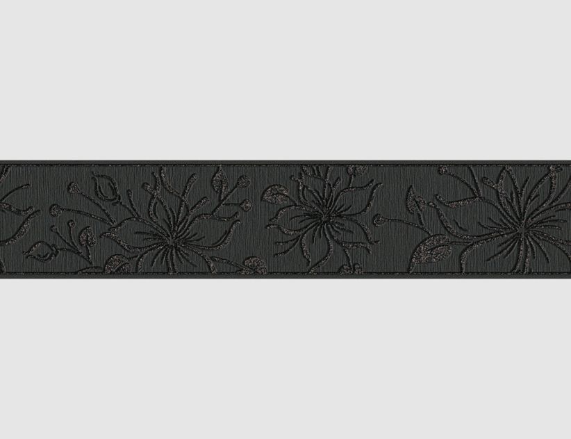 Tapetenborte Vinyl SK Blume Glimmer