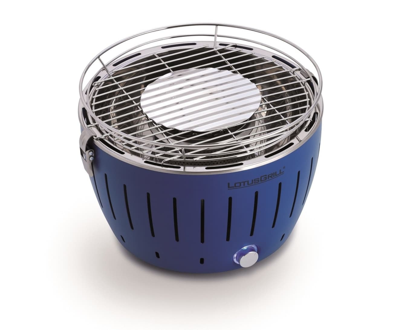 Grill Ogrodowy Węglowy Bezdymny Lotusgrill Mini - Niebieski