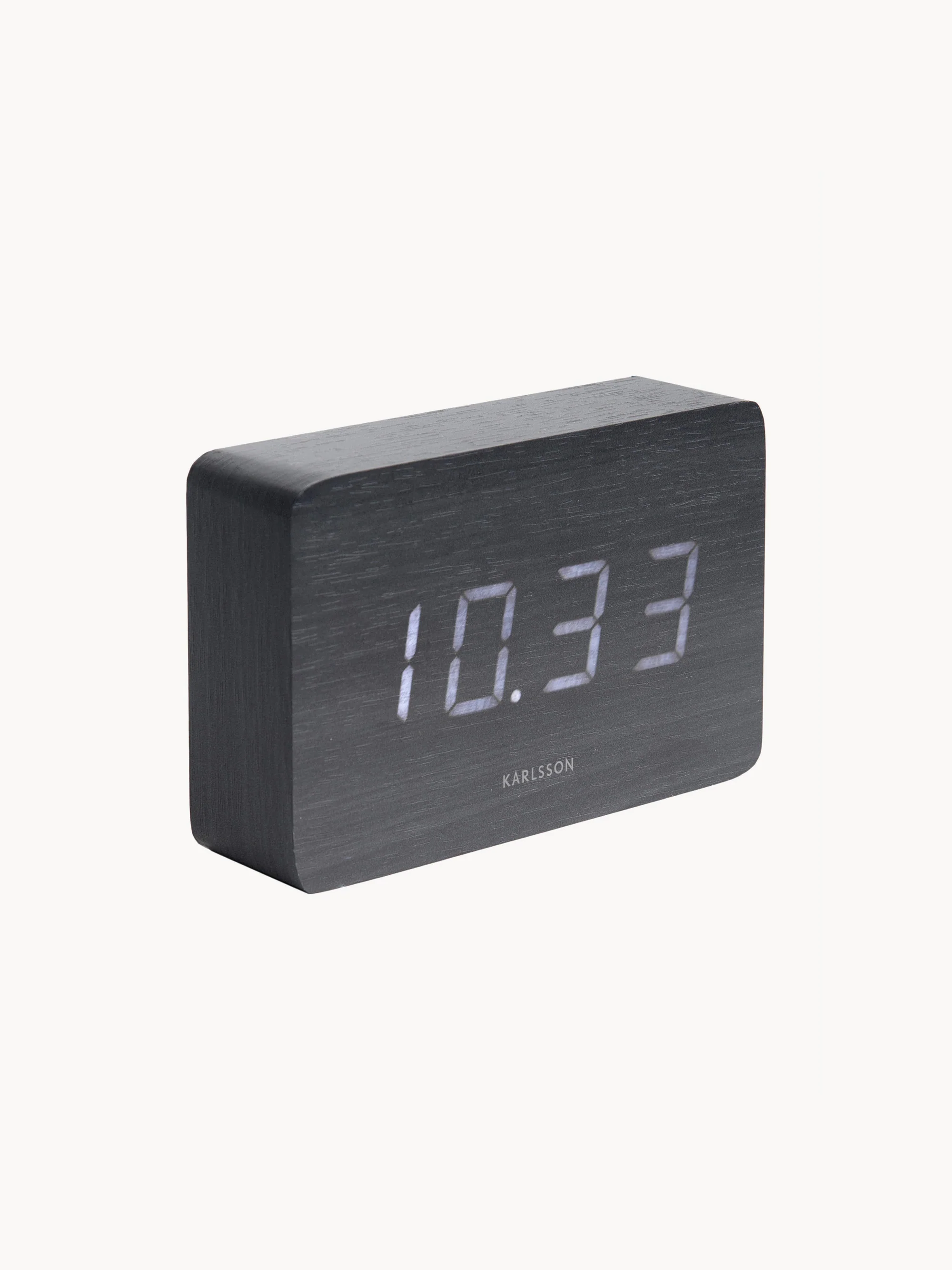LED-Wecker Square mit USB-Anschluss