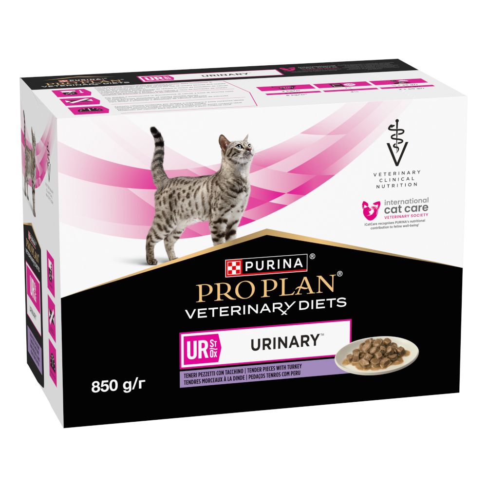 PURINA PRO PLAN Veterinary Diets Feline UR ST/OX – Urinary Turkey