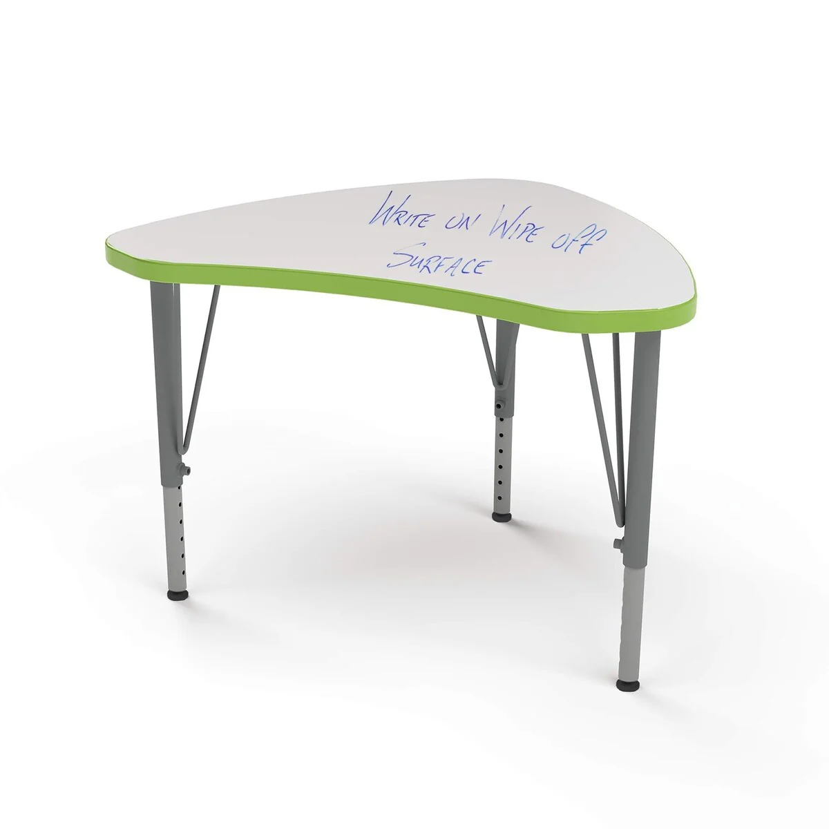 Tot Mate Versa Desk Shutter 29.5 x 23.5 Classroom Table Kids Desk, Write-On/Wipe-Off Dry Erase Top