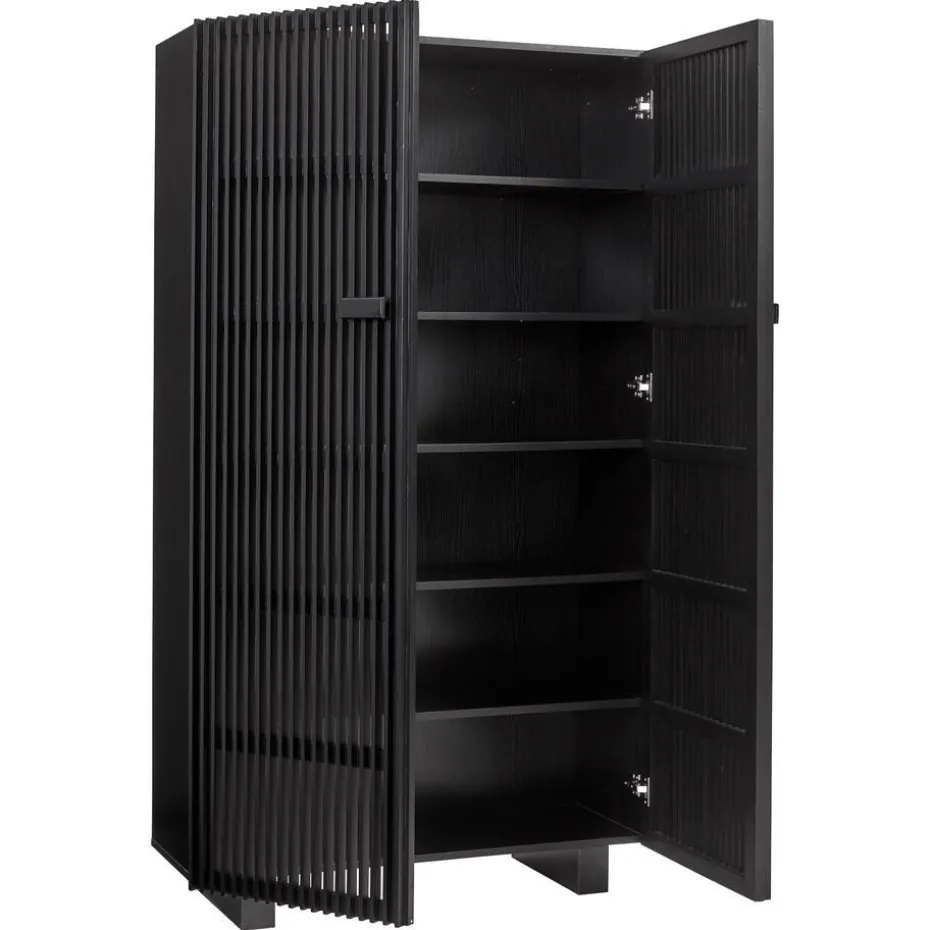 Kwantum Kledingkasten & Kledingrekken | Kast Brindisi Zwart  L