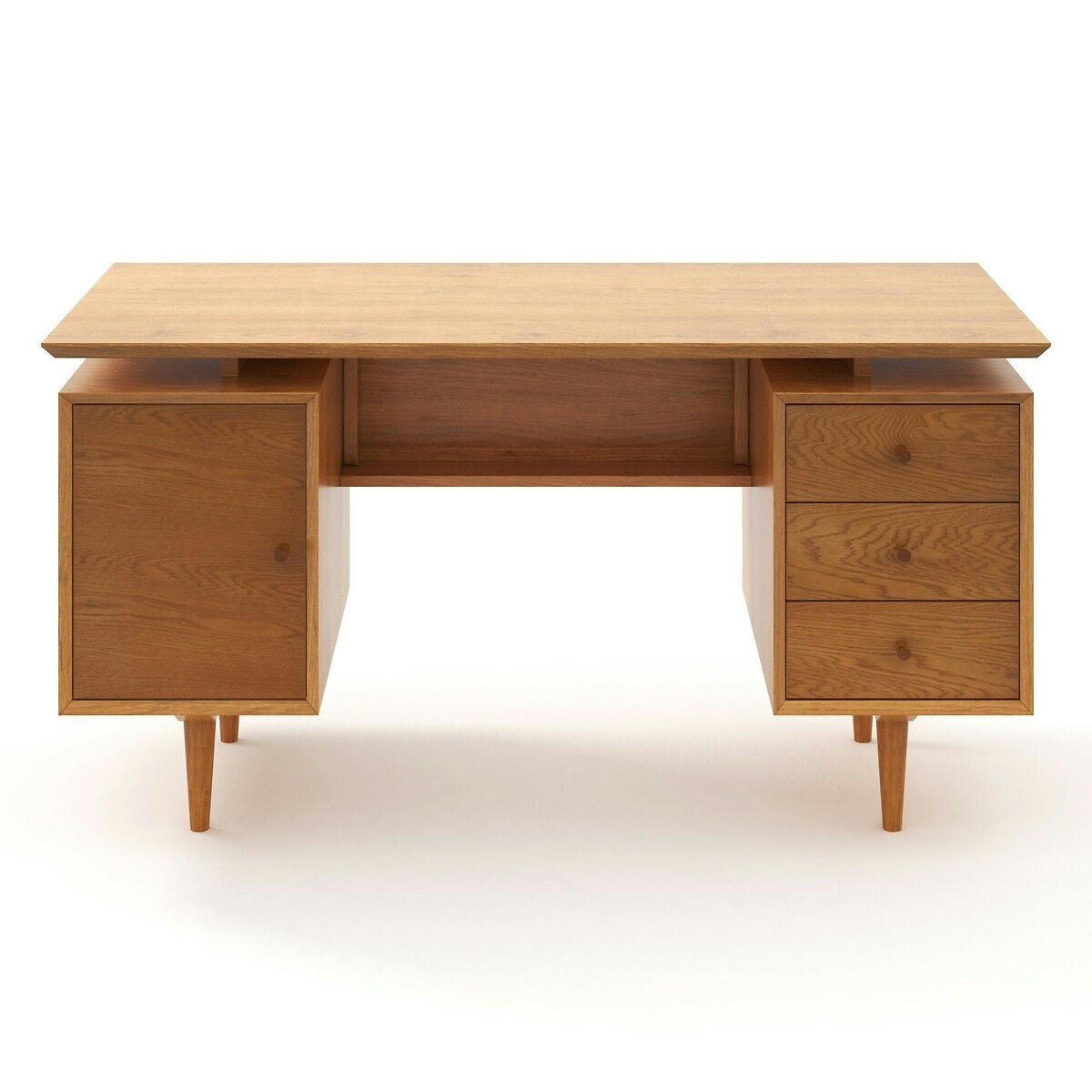 Bureau vintage double caisson, Quilda