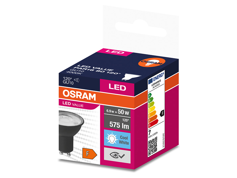 ŻarówkaLED GU10 z neutralną barwą światła