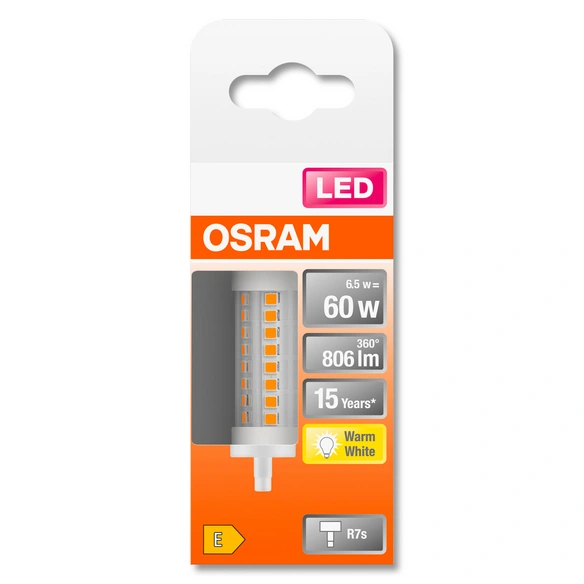 LED-Lampe »LED LINE R7S«, 6,5 W, 240 V