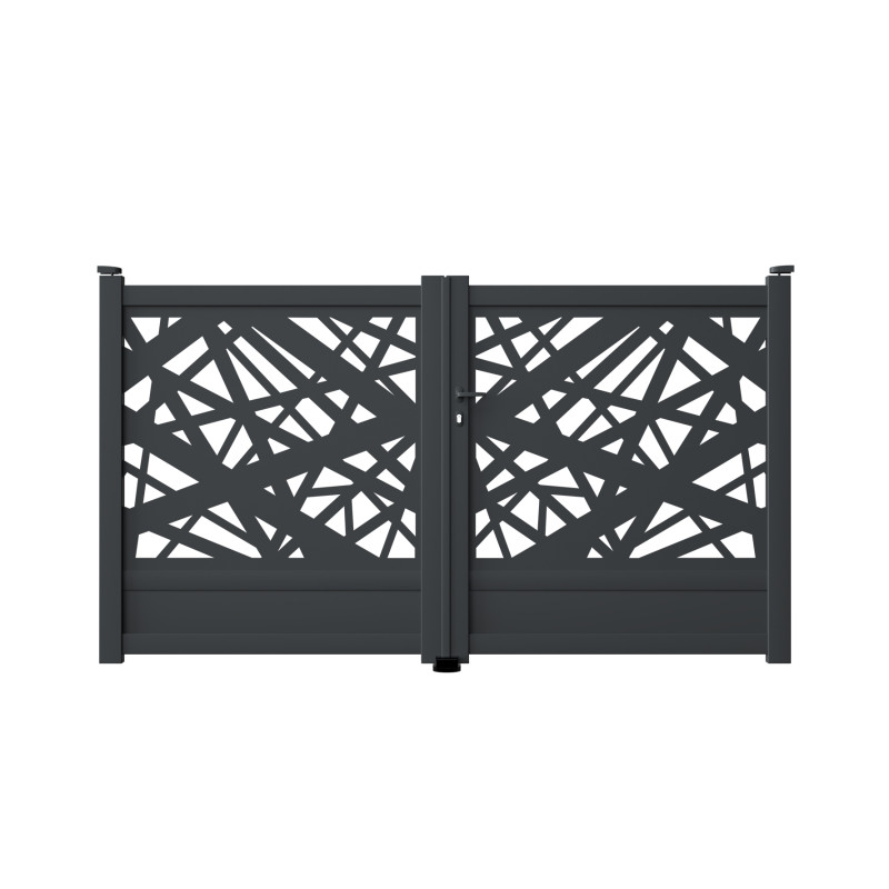Portail battant Toscana 300 x 160 cm