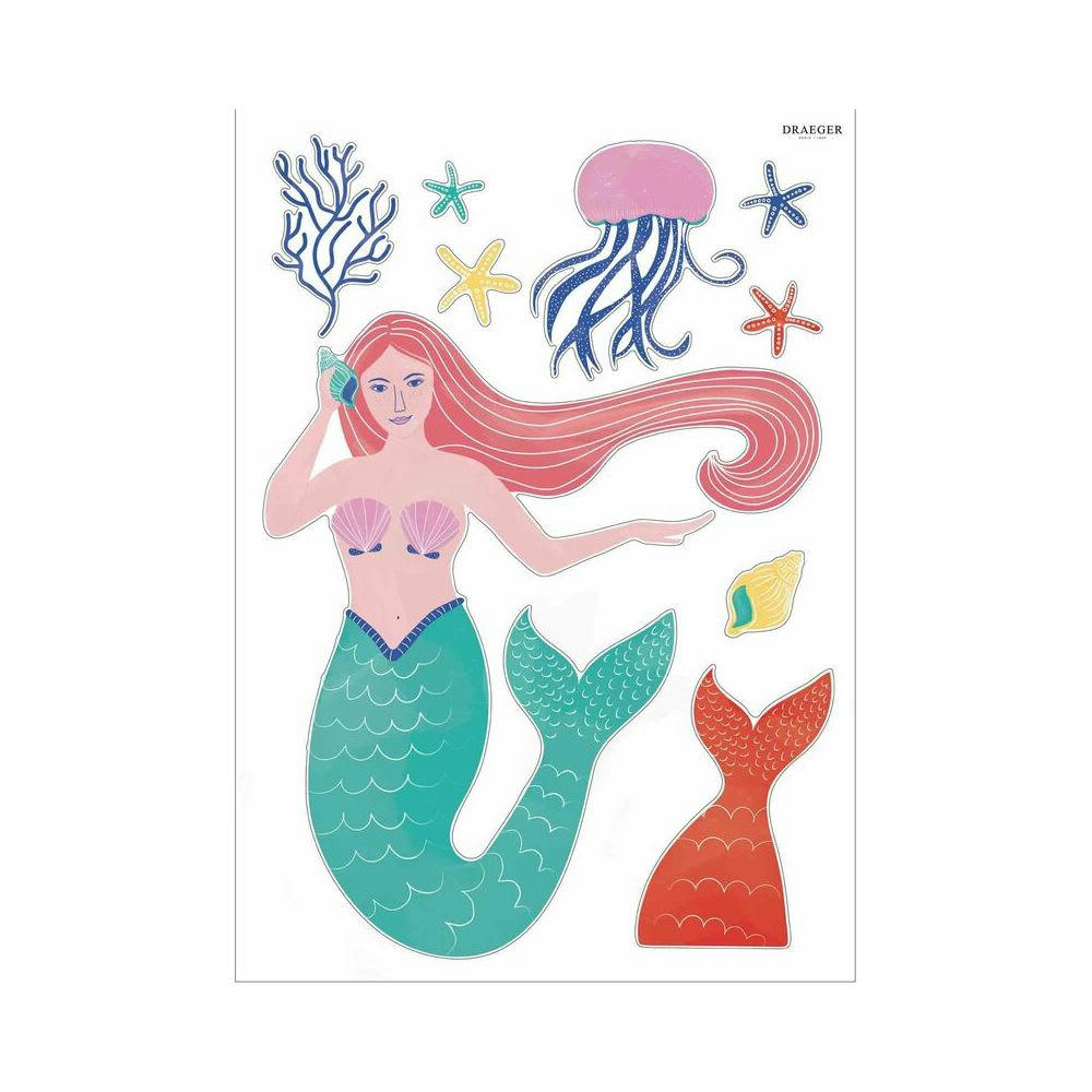- Sticker Mural Petite Sirène