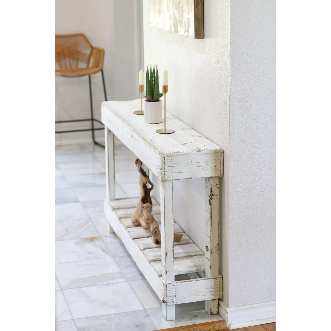 46 Luxe Console (White)