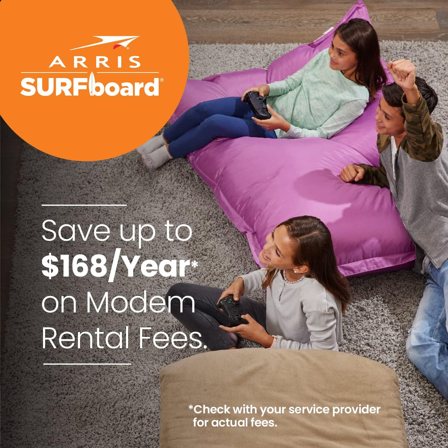 ARRIS - SURFboard S33 32 x 8 DOCSIS 3.1 Multi-Gig Cable Modem with 2.5 Gbps (Renewed)