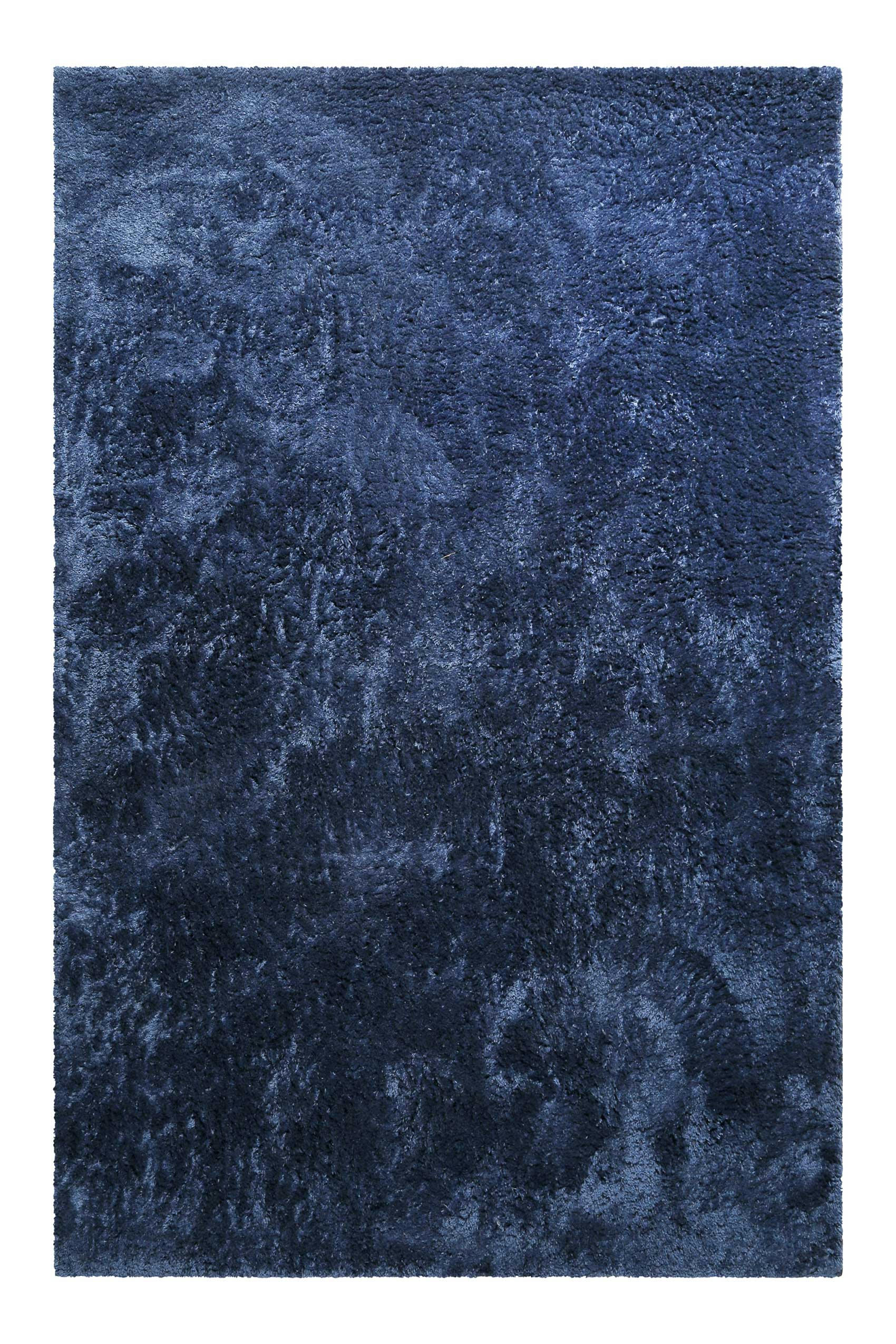 LULU - Tapis à poils longs, doux et moelleux, bleu  170x240