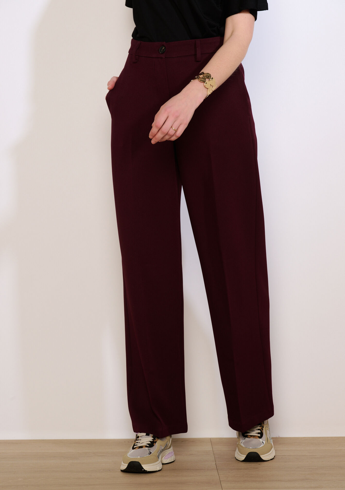 Rechte tailleurbroek