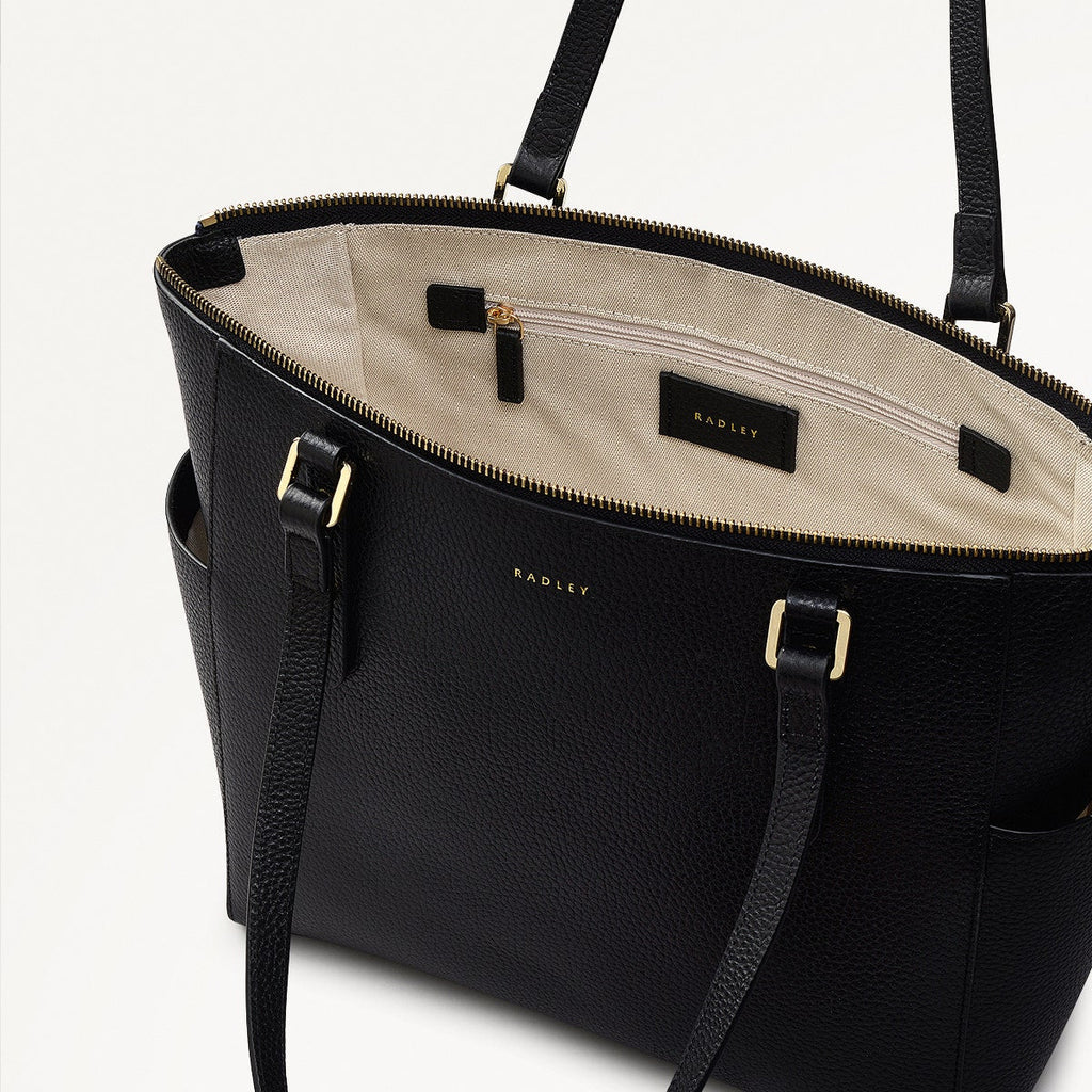 Silk Street - Large Ziptop Shoulder Bag