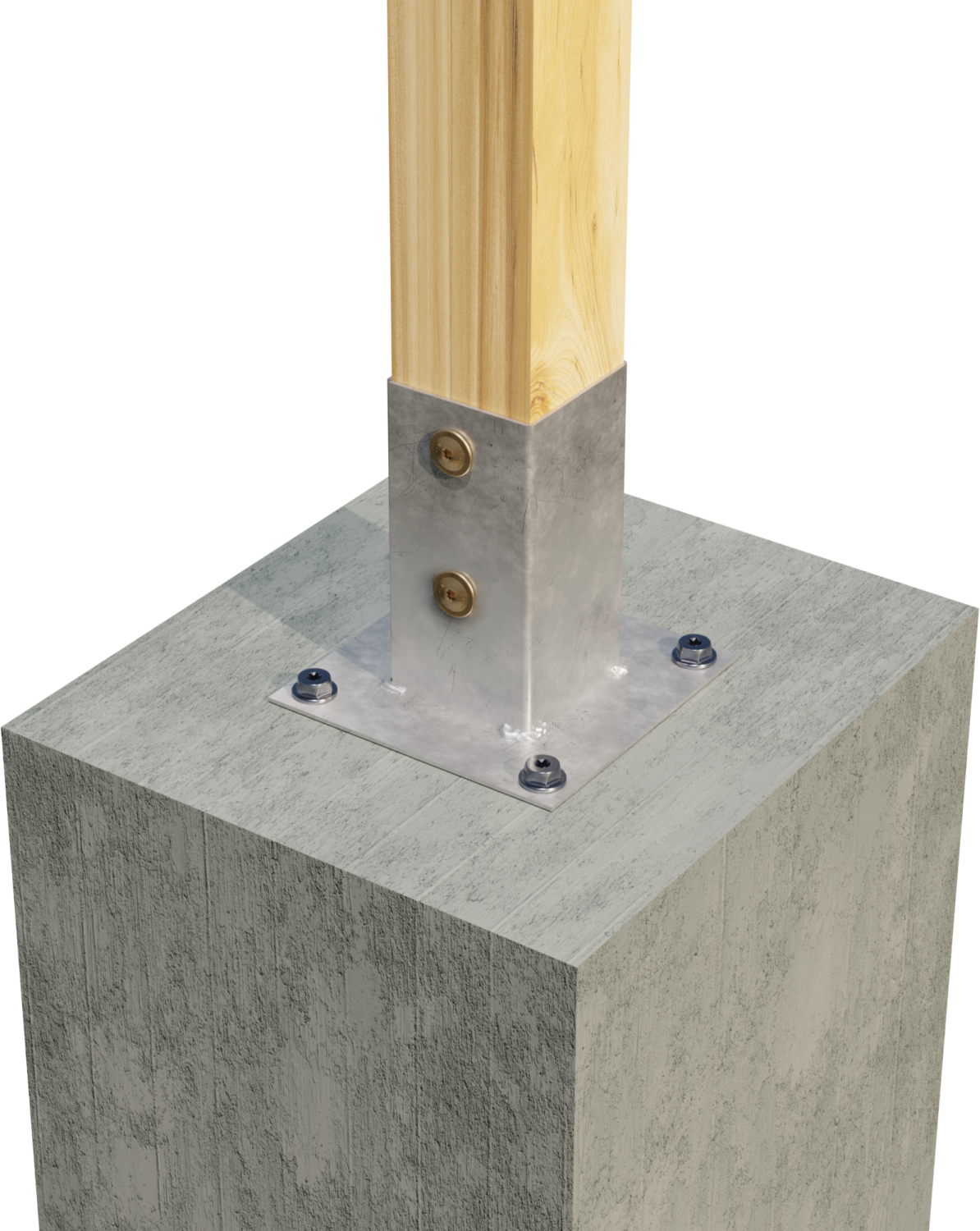 Kotwa ogrodowa płaska KOP 71x150x150mm STALCO KOP071150