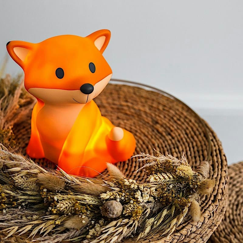 CESAR - Veilleuse renard orange