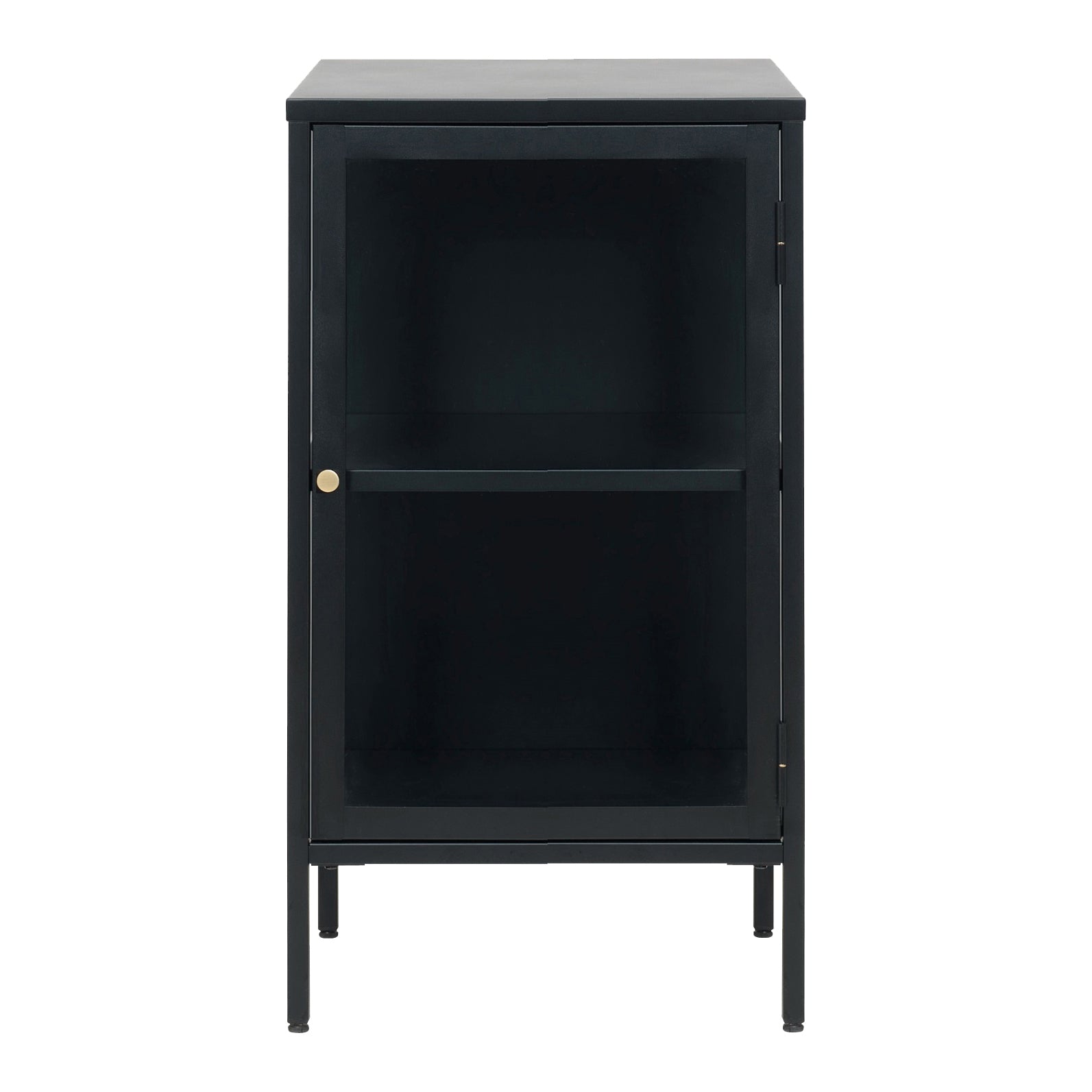 by fonQ Fort Vitrinekast - H 85 cm - Zwart