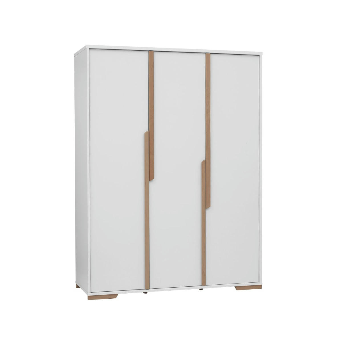 SNAP - Armoire 3 portes blanc naturel