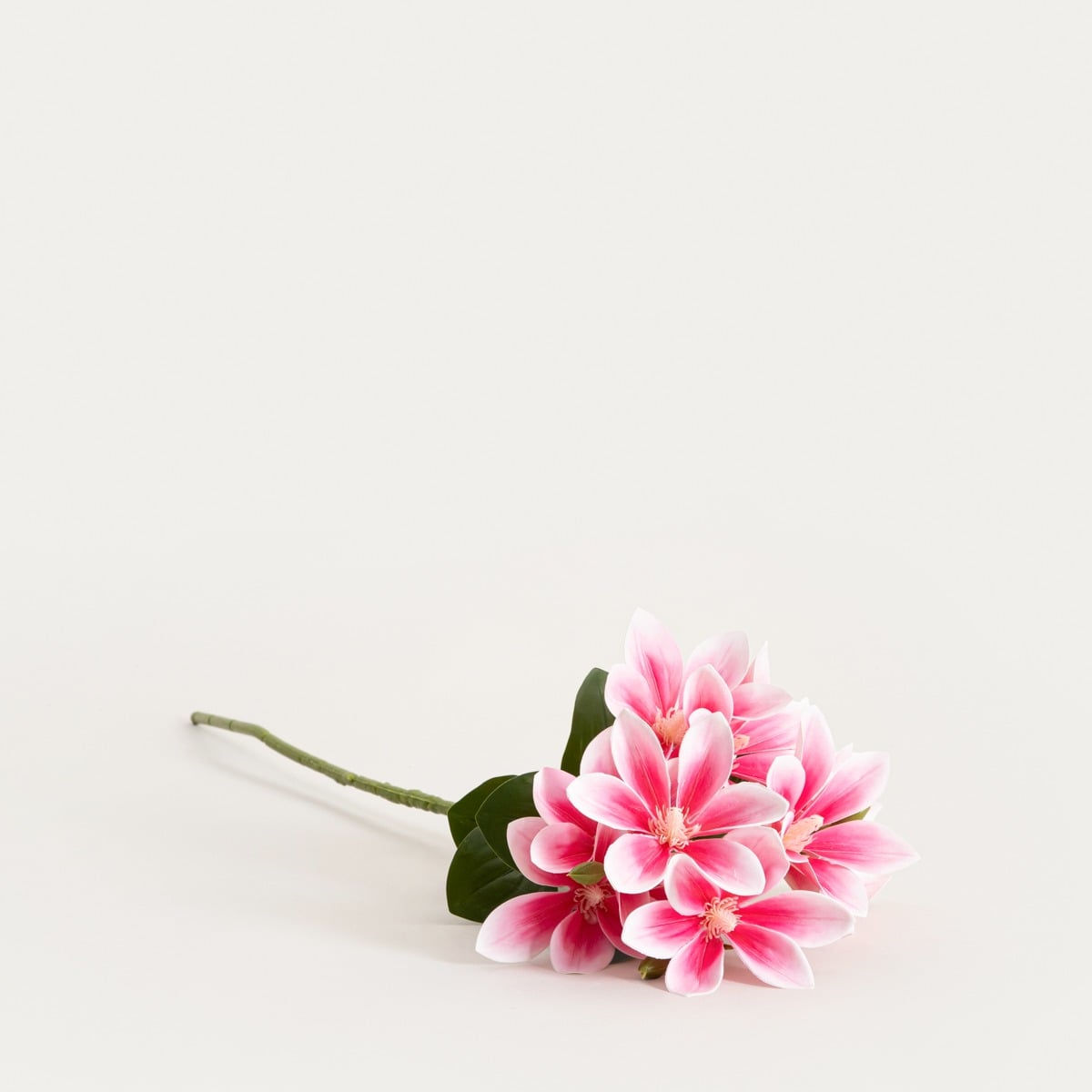 Gałązka sztuczna LILY lilia różowa 75 cm
