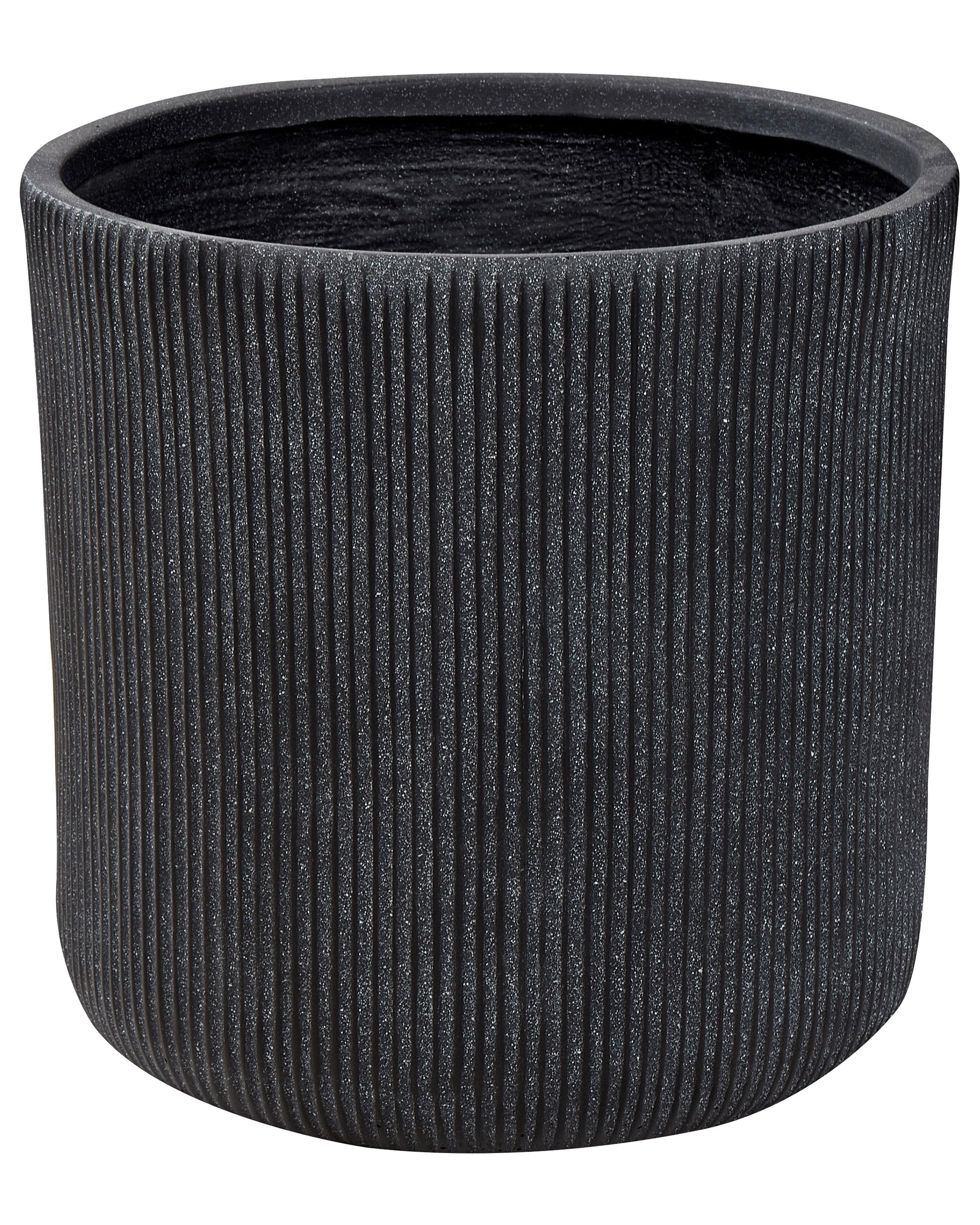 Plant Pot OREOI 37 cm Graphite Grey