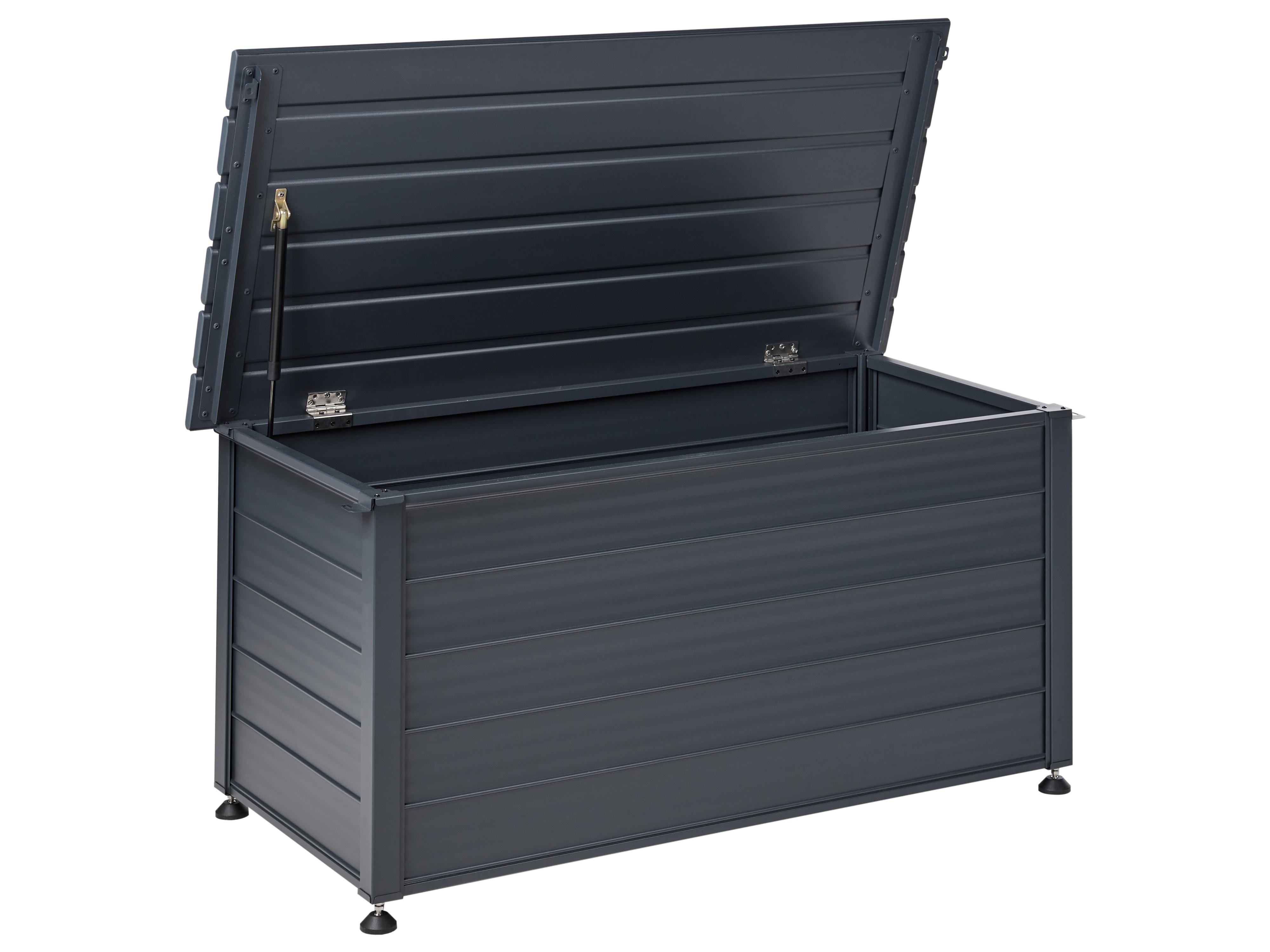 Storage Box CAMPALTO 113 cm 50 cm Dark Grey