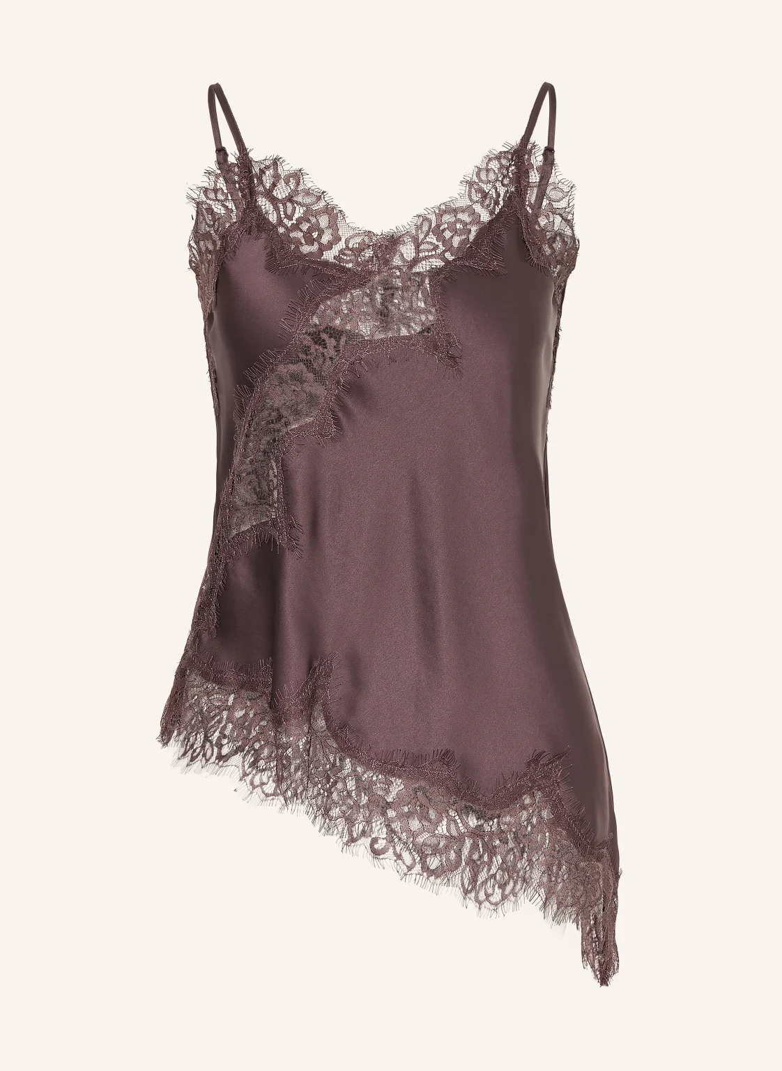 MRS & HUGS Satintop mit Spitze