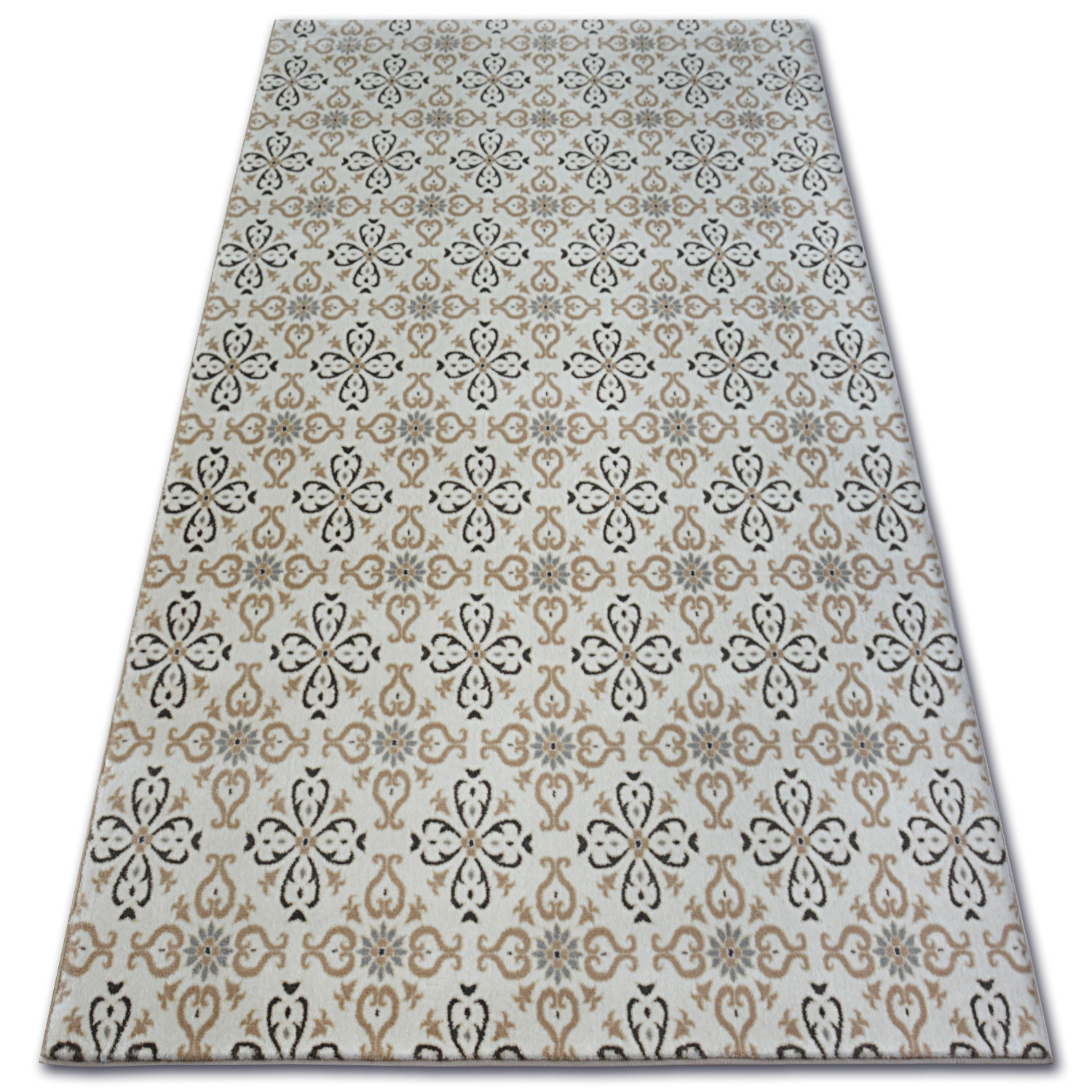 Dywan ARGENT - W4949 Kwiaty Krem 160x220 cm