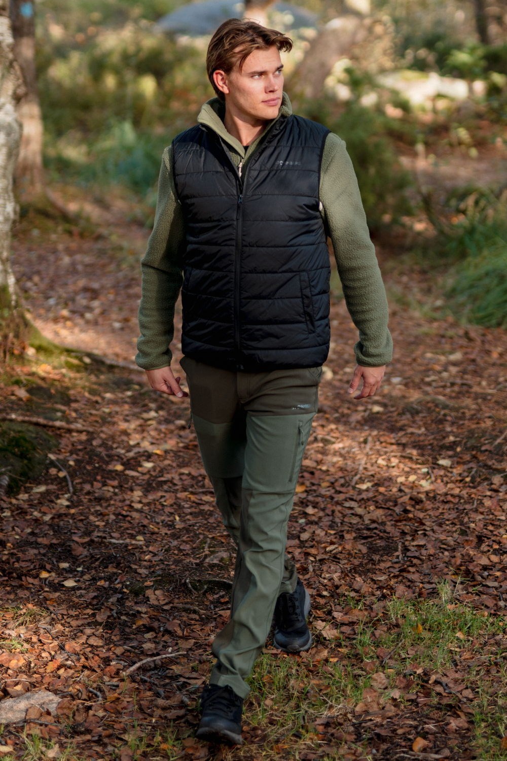 Strimberg vattert vest