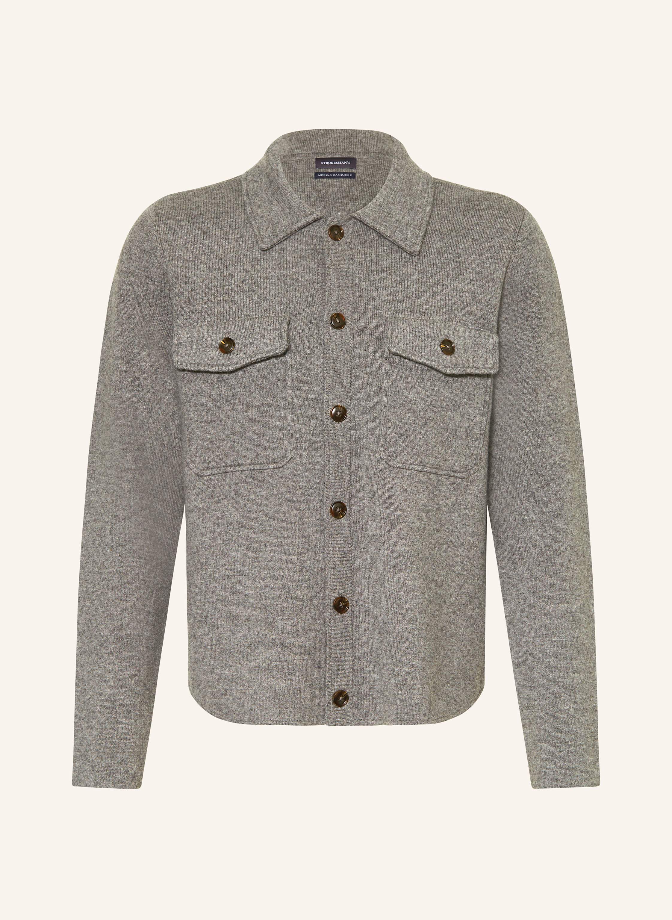 STROKESMAN'S Strickjacke aus Merinowolle