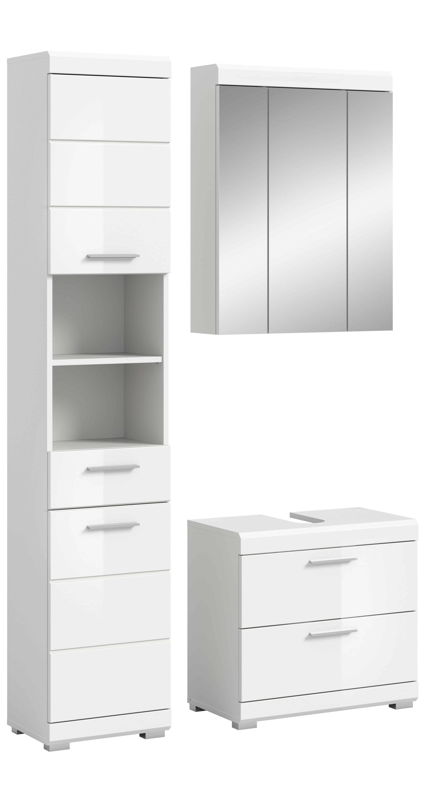 Furnilux Badkamercombinatie Scout 3-Delig - 112cm x 191cm x 37cm