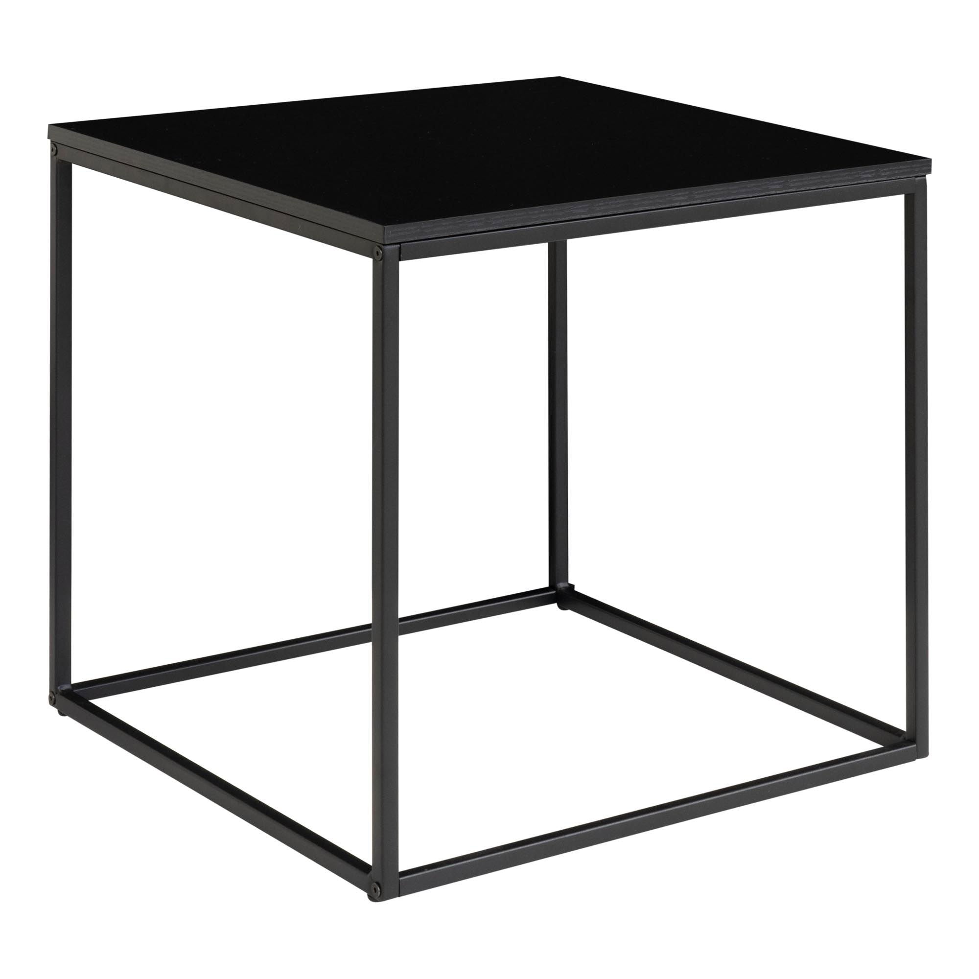 BRAM Bijzettafel Toimi - 45 x 45 cm - Zwart