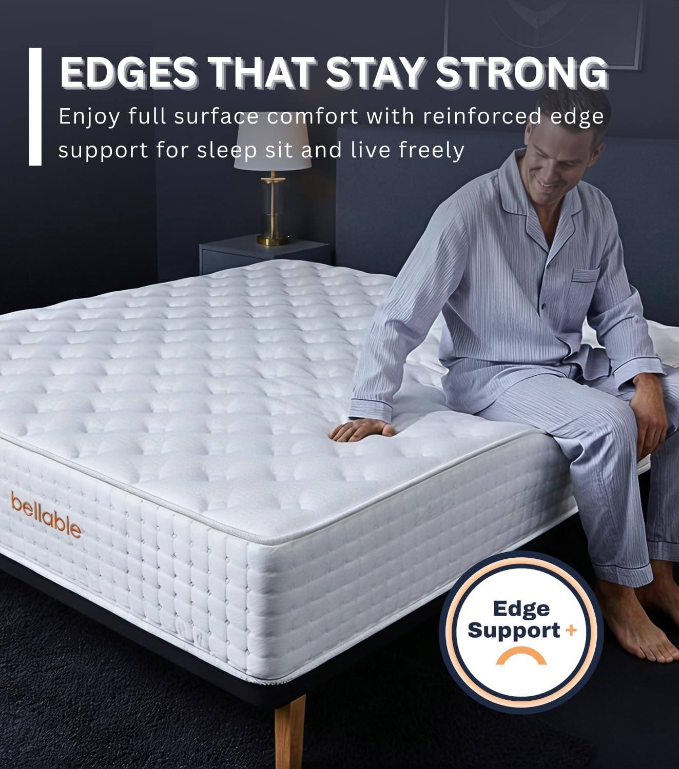 Full Size Mattress, 14 Inch Medium Firm Hybrid Full Mattress, Full Size Mattress in A Box, Memory Foam Individually Pocket Coils with Excellent Edge Support, Zone Support for Back Pain Relief