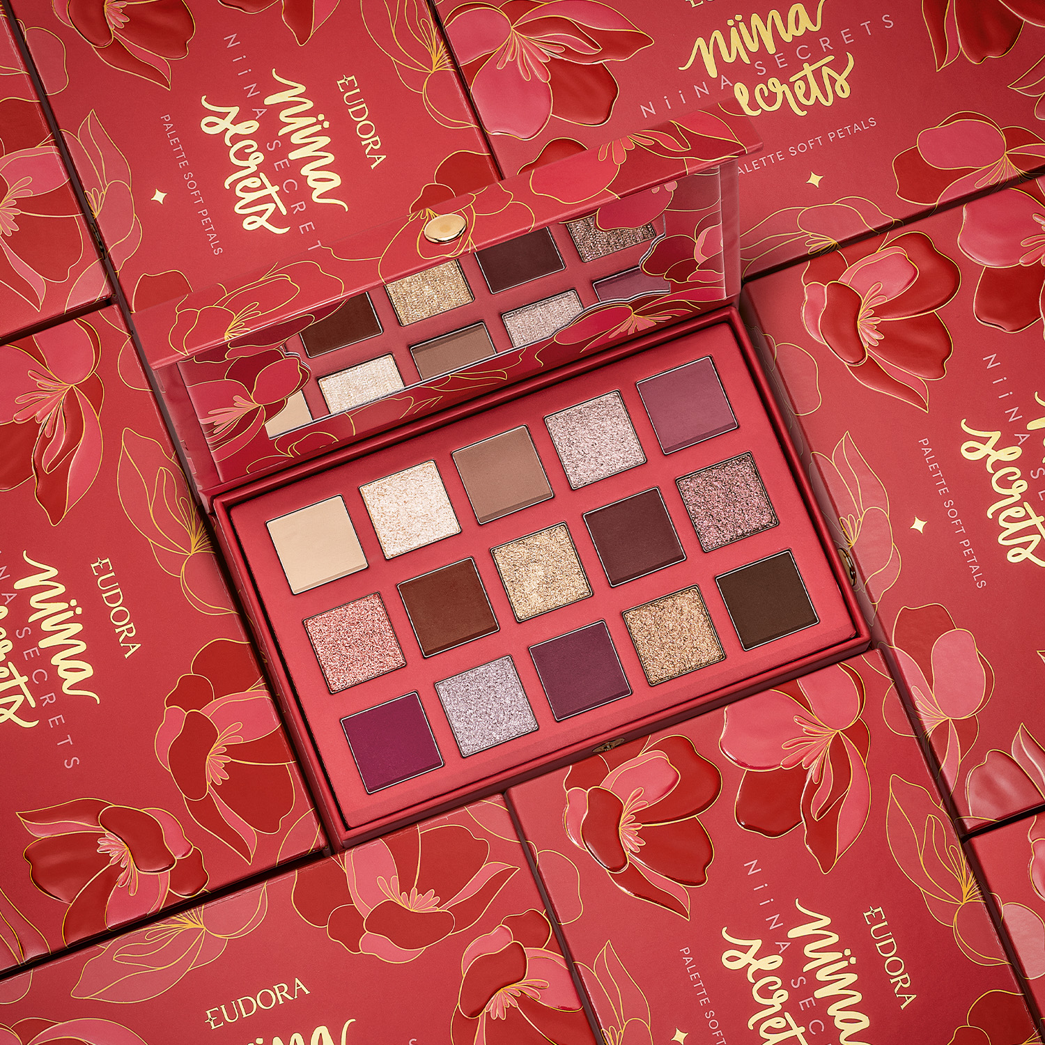 Paleta de Sombras Niina Secrets Soft Petals 10g