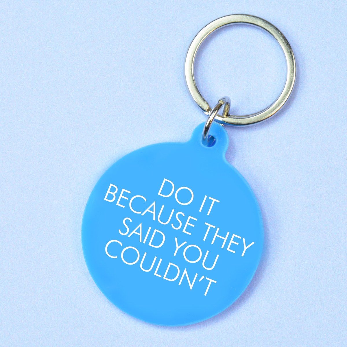 Flamingo Candles Do It Because They Said You Couldn't Keyring