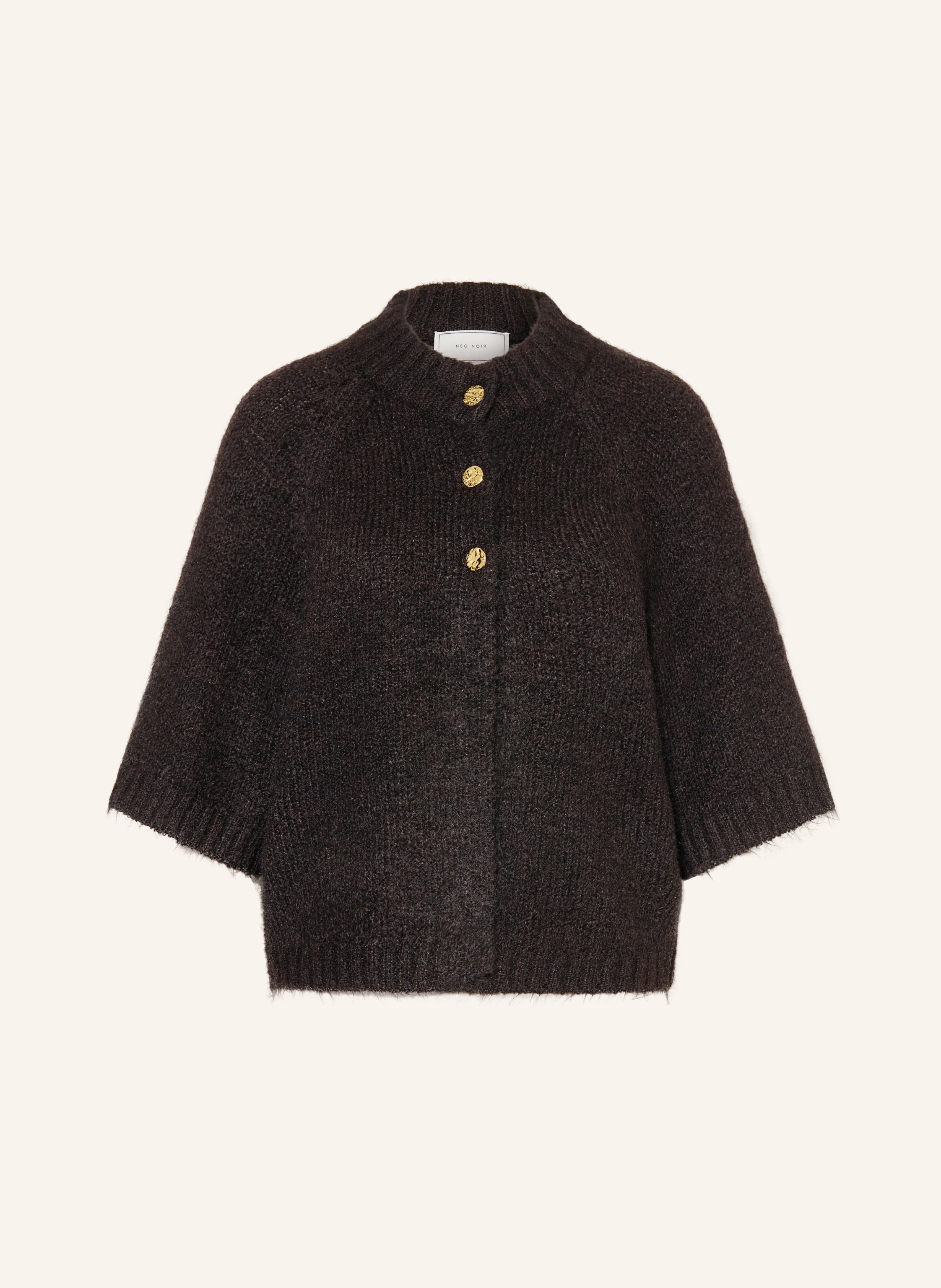 NEO NOIR Strickjacke BENUTA mit 3/4-Arm