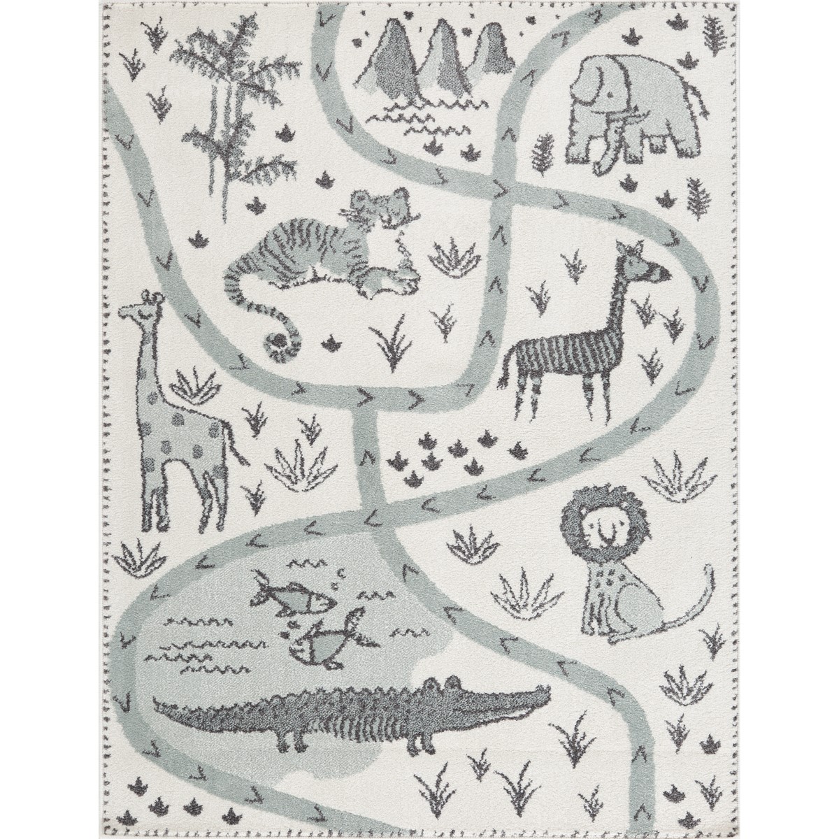 Tapete GIO savana cinza 160x235cm