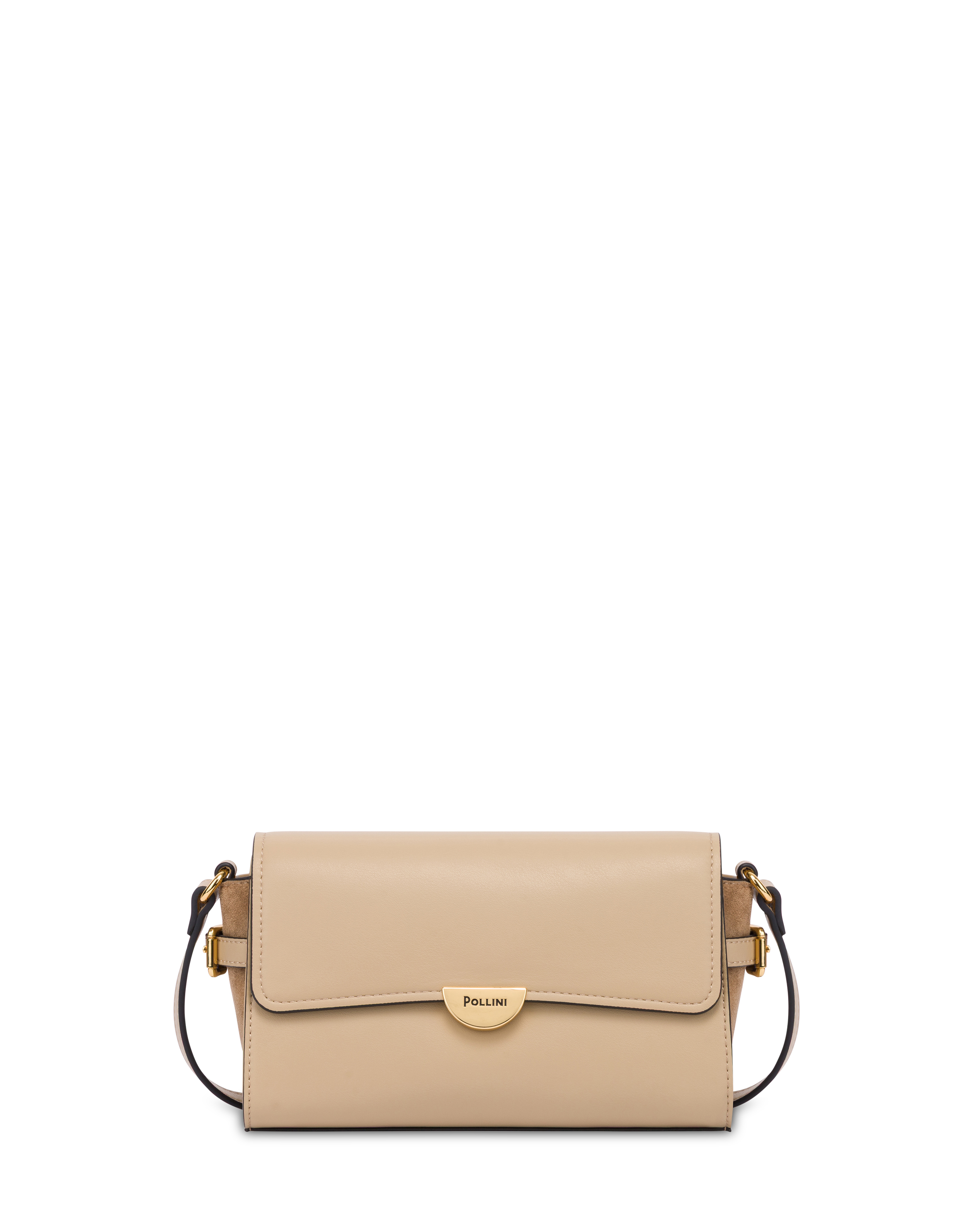 Crossbody Moon In In Plain Pu Taupe/taupe