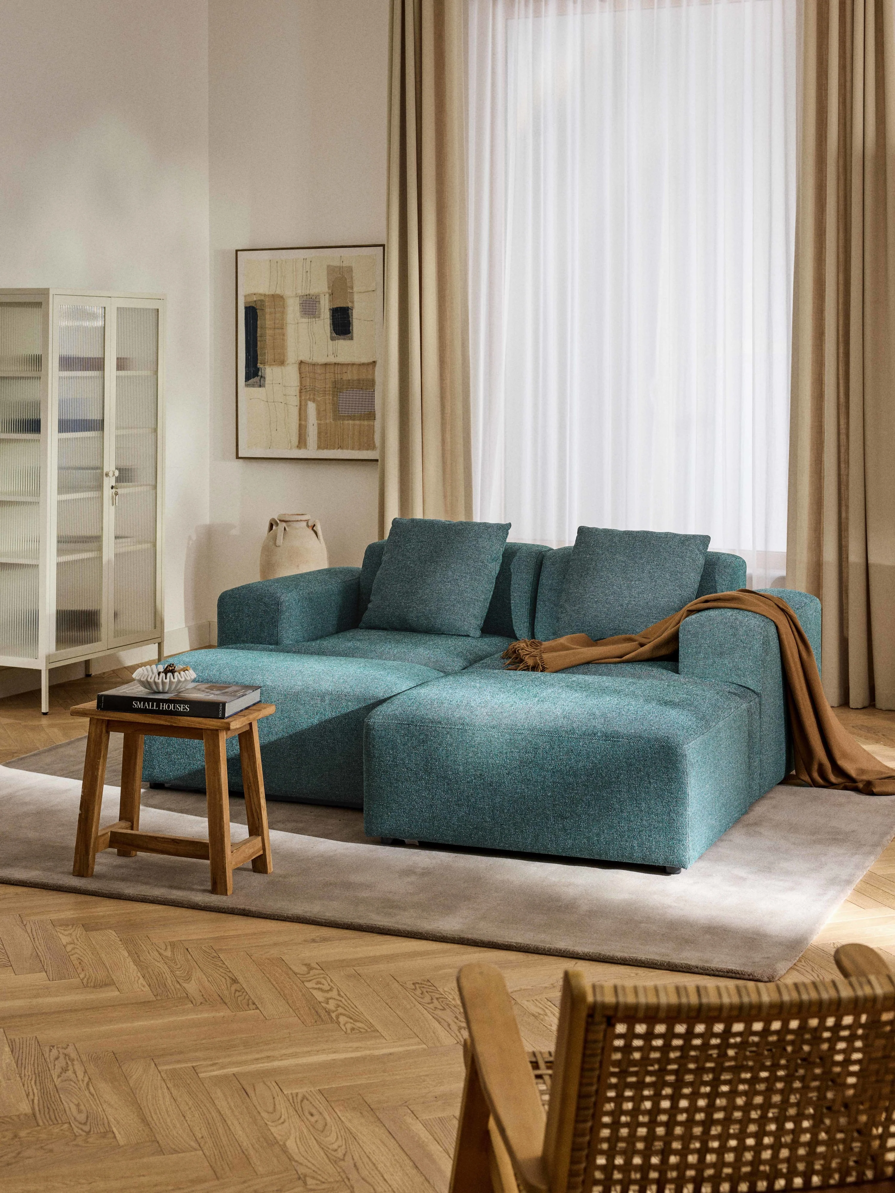 Sofa-Hocker Melva, B 99 x T 72 cm