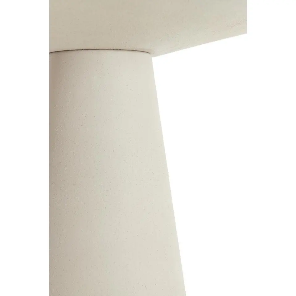 Bijzettafel Abala - Beige - 28x28x53cm