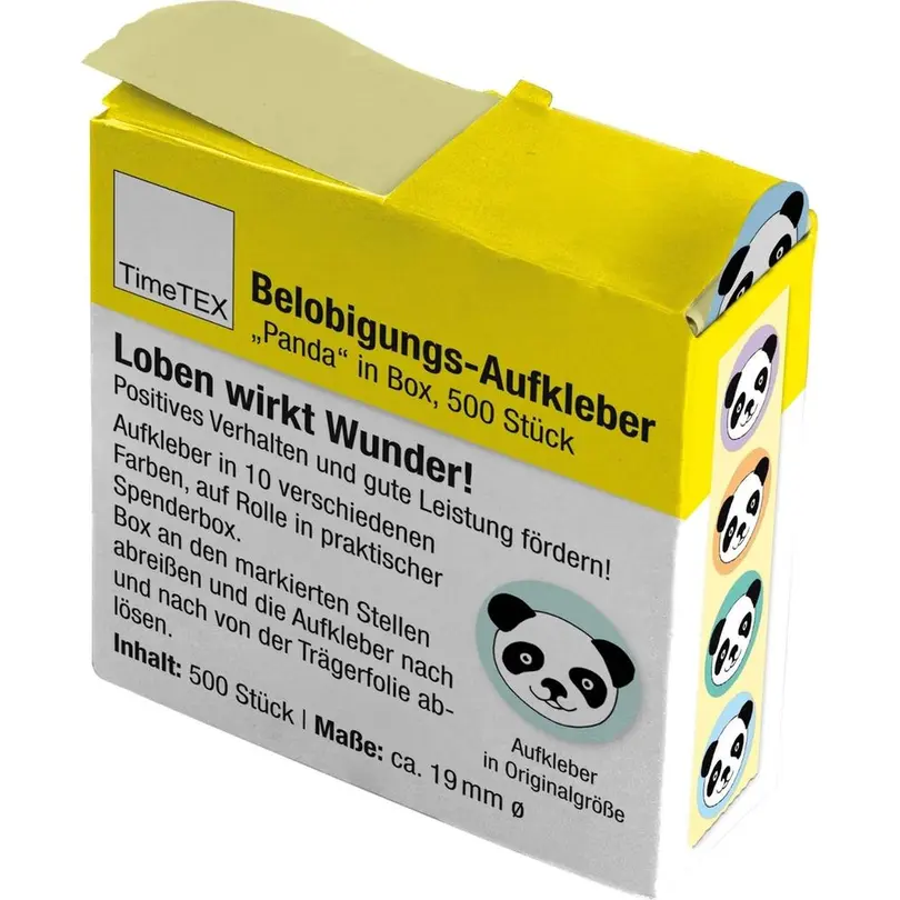 Sticker 500er-Set Panda