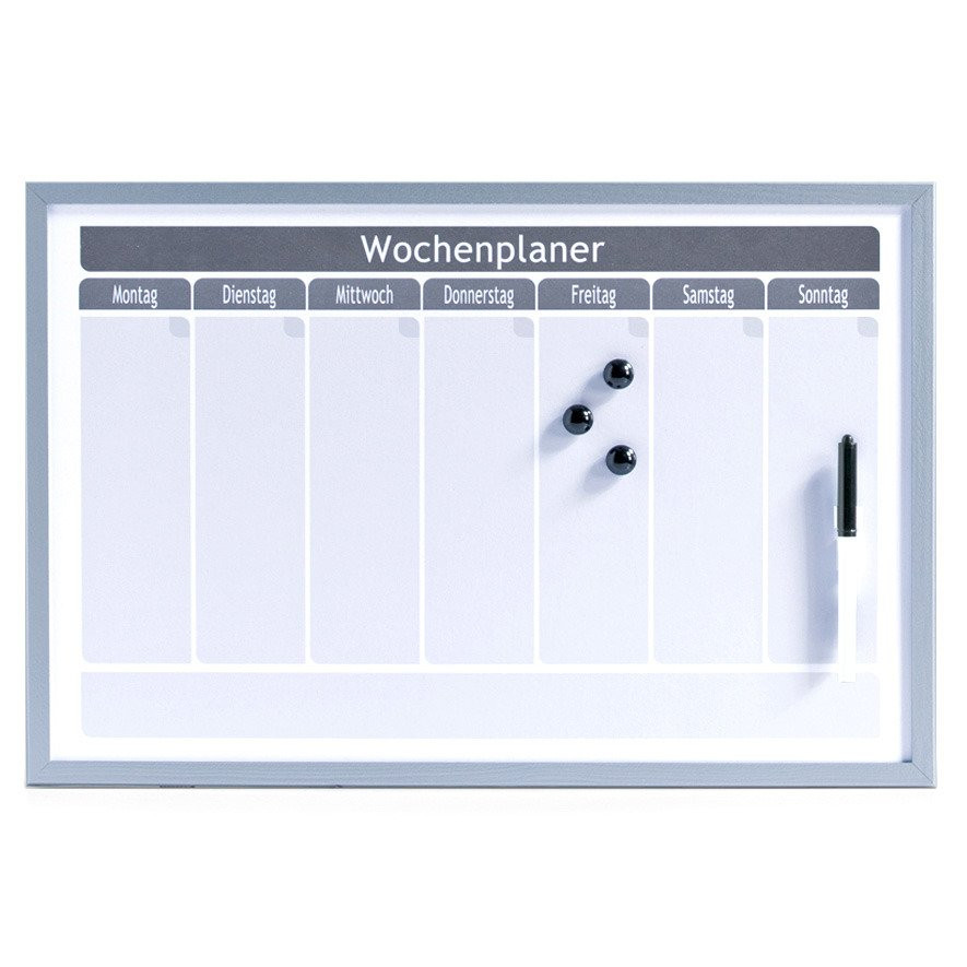 Tablica magnetyczna WOCHENPLANER, 60x40 cm, ZELLER