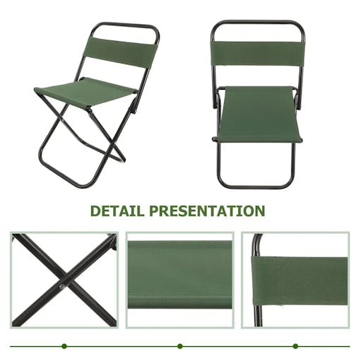 NNEOBA Camping Folding Chair Table
