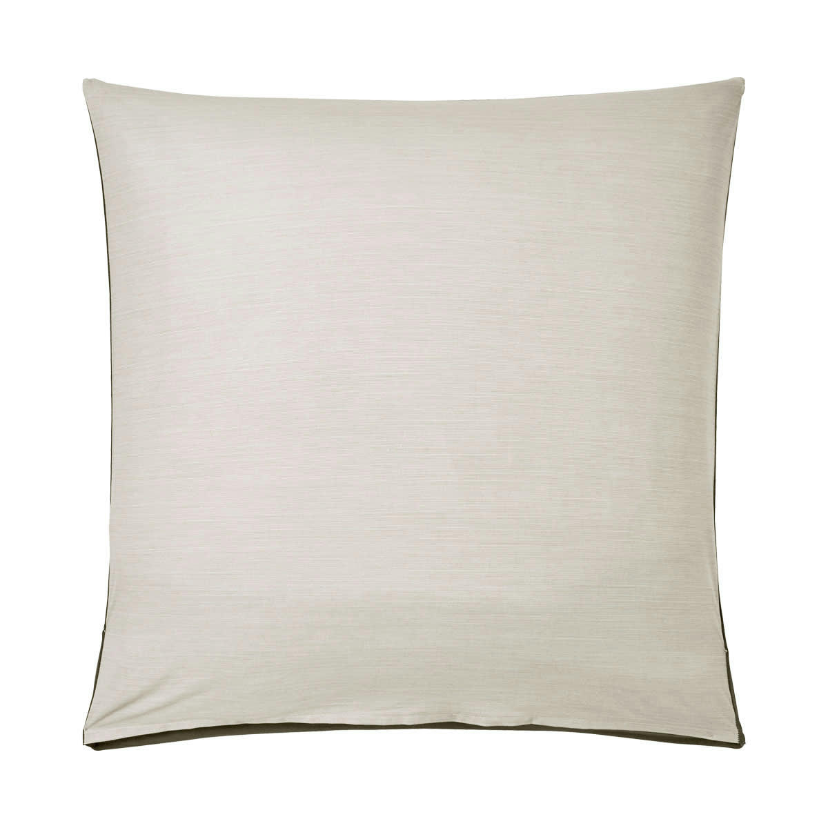 ECORCE - Taie d'oreiller en bambou gris 63x63