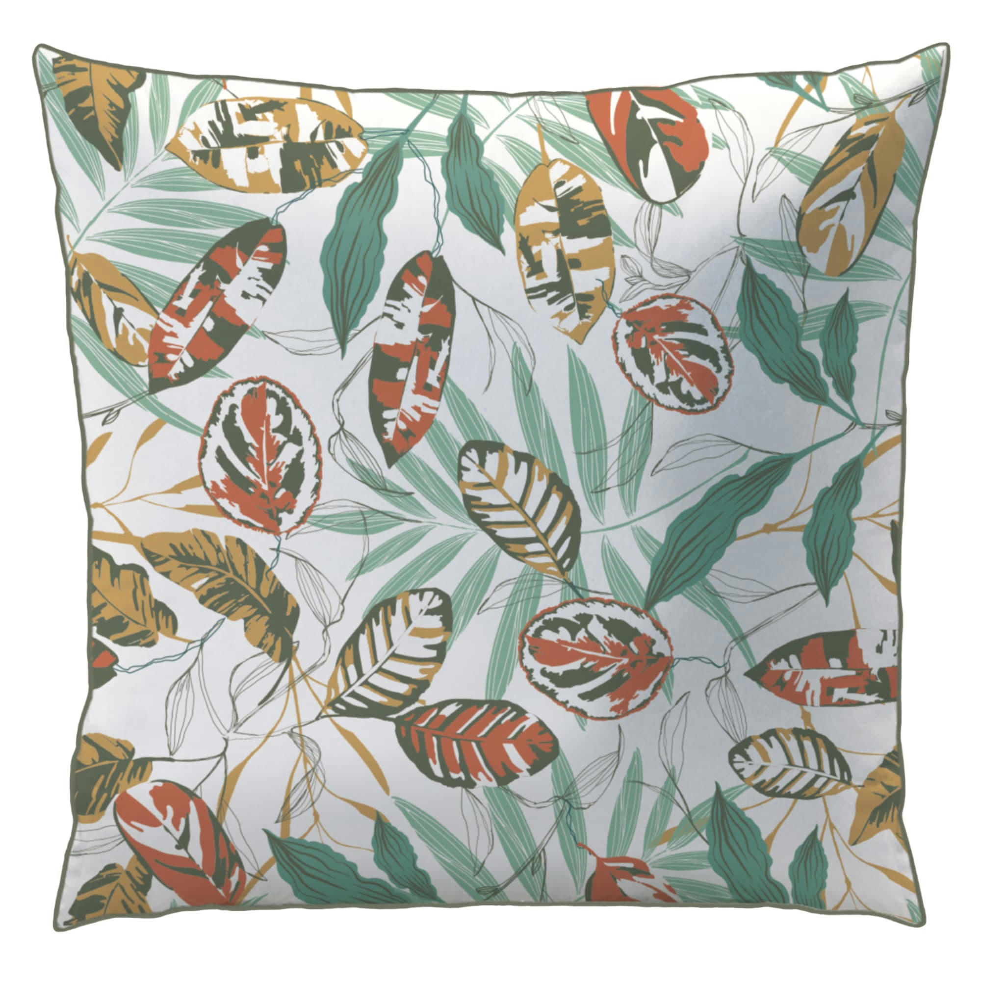 TOBAGO - Set de 2 taies d’oreiller imprimées percale BIO  65x65 cm