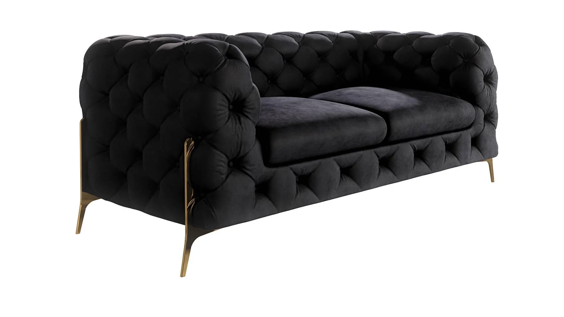2-zitsbank Chelsea velvet