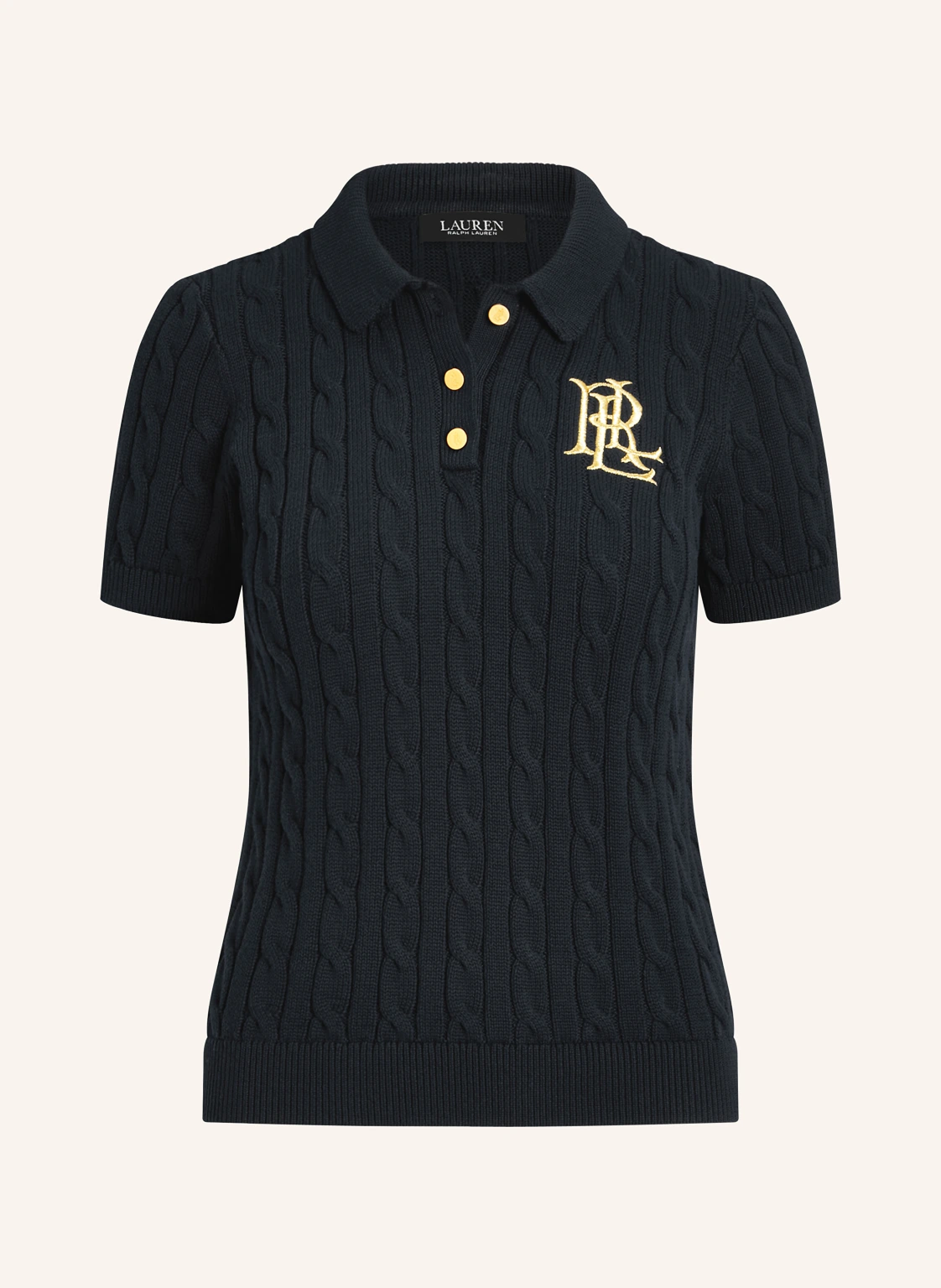 LAUREN RALPH LAUREN Strick-Poloshirt