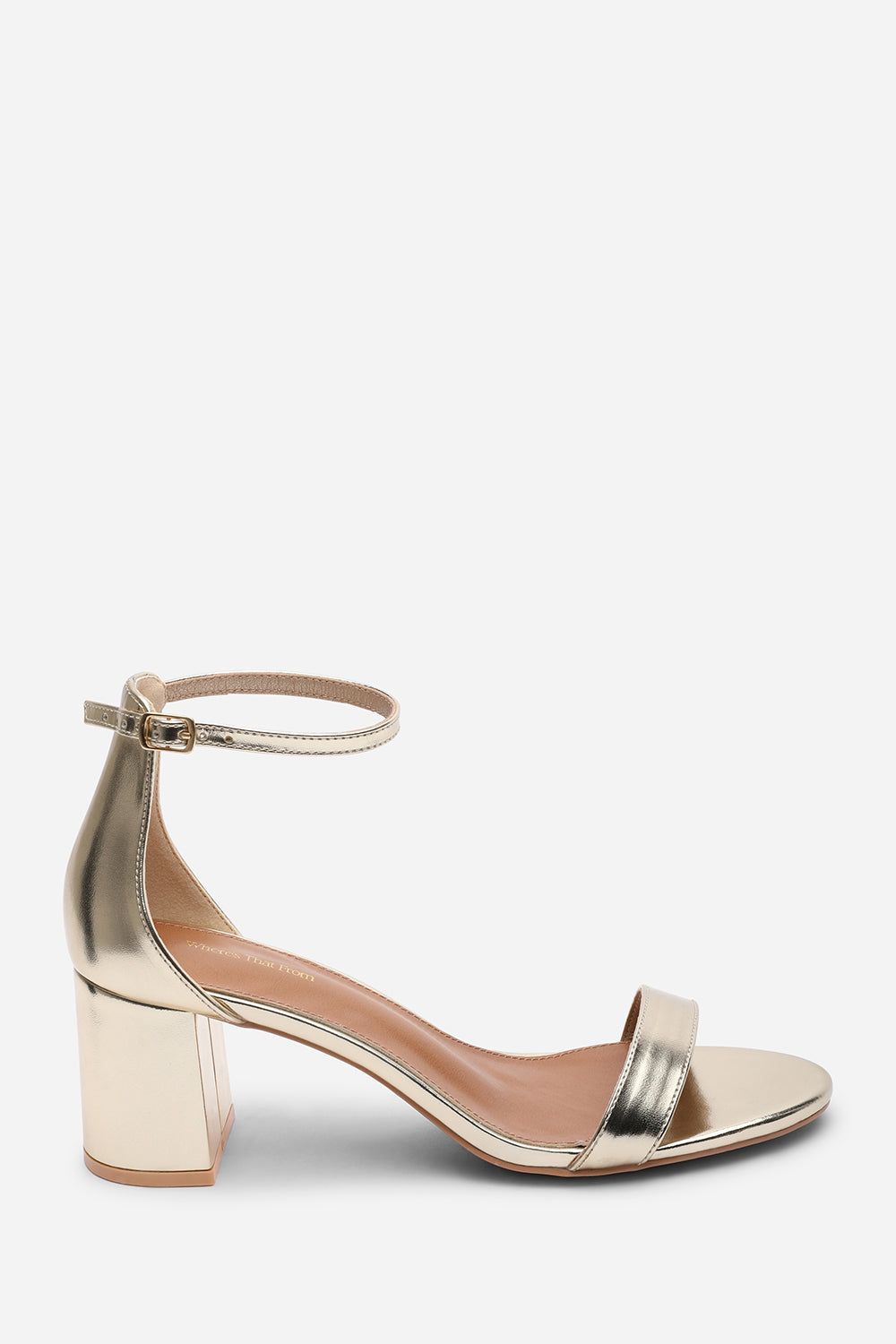 Where's That From Beacon Ankle Strap Block Heel Sandals