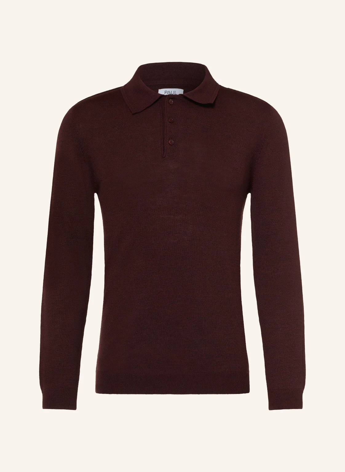 PAUL Strick-Poloshirt