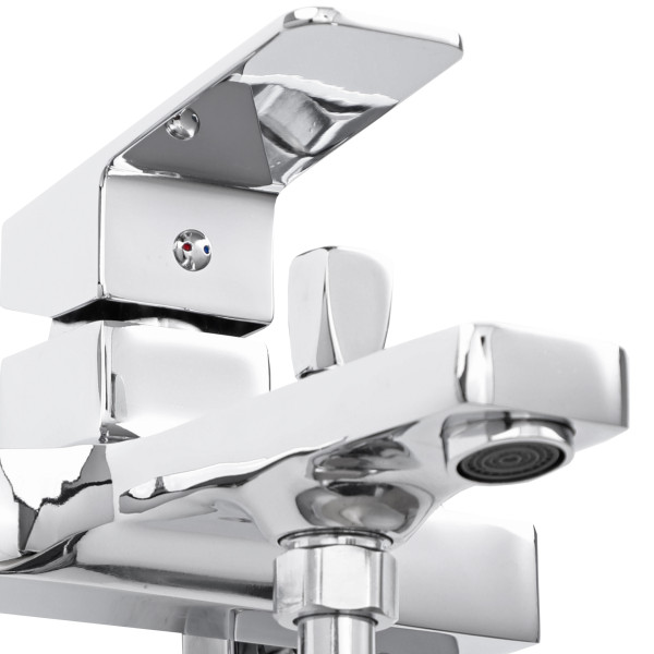 Bateria wannowo-prysznicowa mechaniczna chrom - Yoka