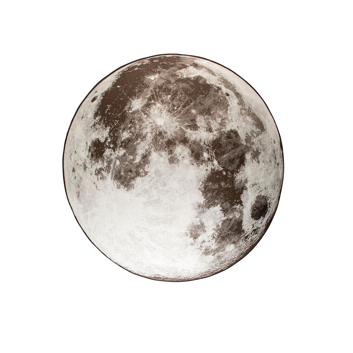 Zuiver Moon Buiten Vloerkleed Rond '200 Grijs